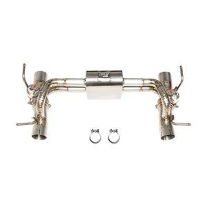 Axle-Back Dual Tone Titanium Exhaust Kit for Ferrari 488 GTB Spider (2015-2020) - Enhance Performance & Sound with Ultra-Lightweight & Durable Design