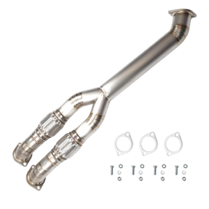 Ultra - Lightweight Titanium Y Pipe for Nissan GTR R35 (2009 - present) - Enhance Performance & Sound